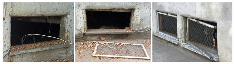 Broken underfloor vents at 126 North Almont is a violation of BHMC 5-7-4.