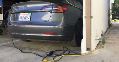 Charging an EV with an extension cord